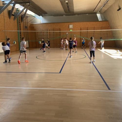 Volleyball der 3. Klassen
