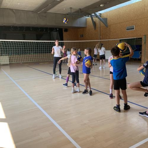 Volleyball der 3. Klassen
