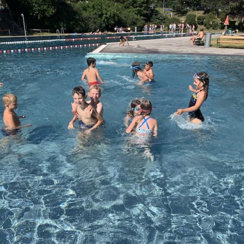 schwimmen