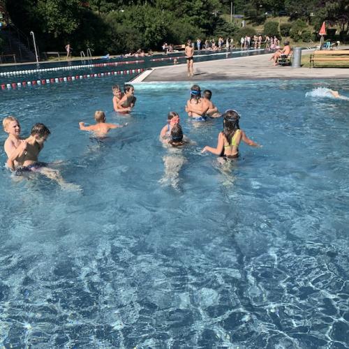 schwimmen