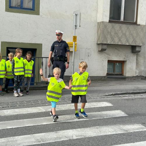 Schulweg Polizei