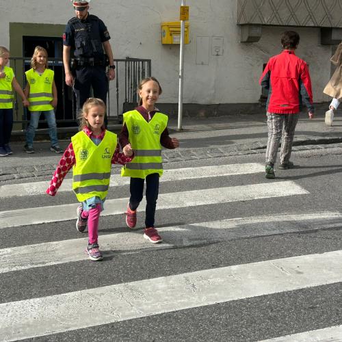Schulweg Polizei