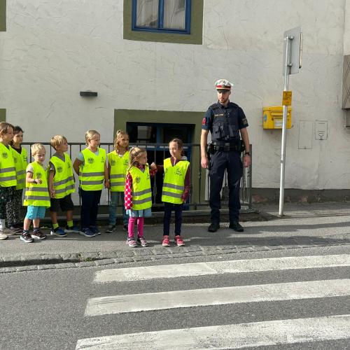 Schulweg Polizei