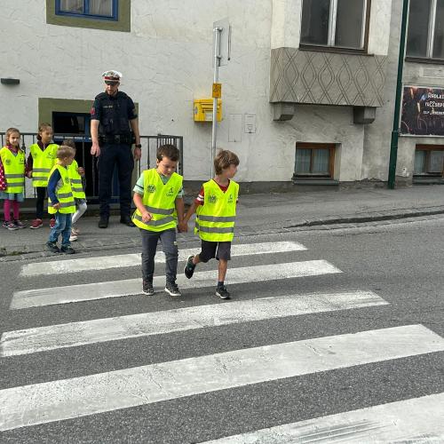 Schulweg Polizei
