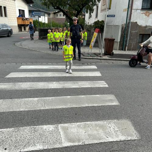 Schulweg Polizei
