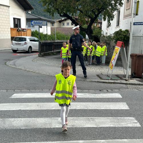 Schulweg Polizei