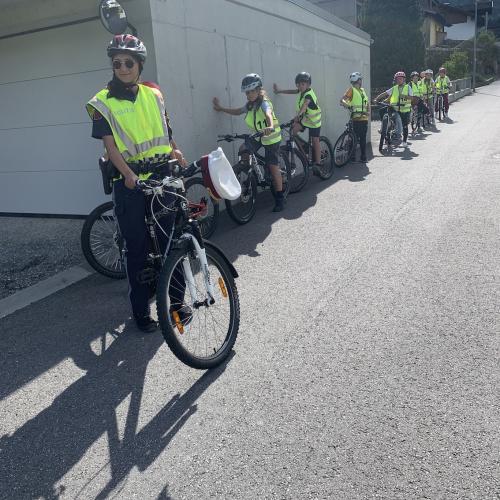 Radfahrübung