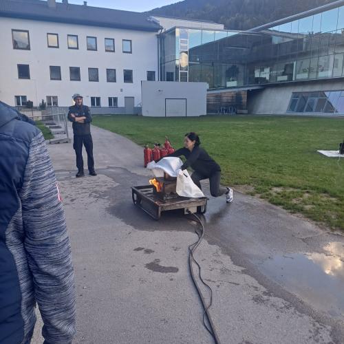 Brandschutzübung