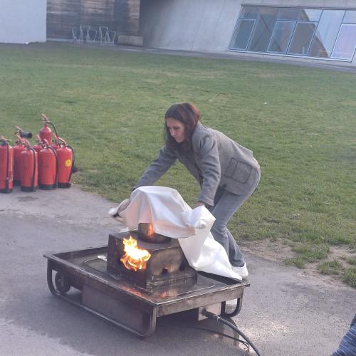 Brandschutzübung