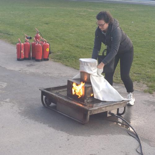 Brandschutzübung