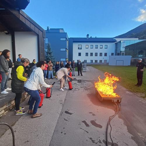 Brandschutzübung