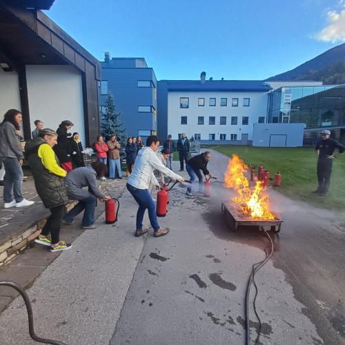 Brandschutzübung