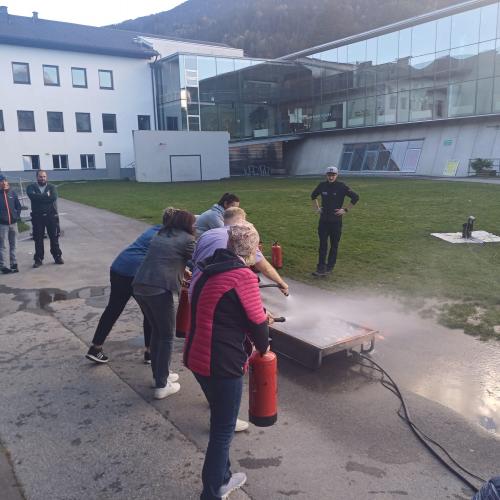 Brandschutzübung