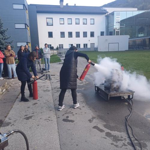 Brandschutzübung