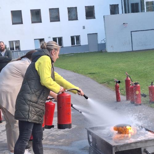 Brandschutzübung
