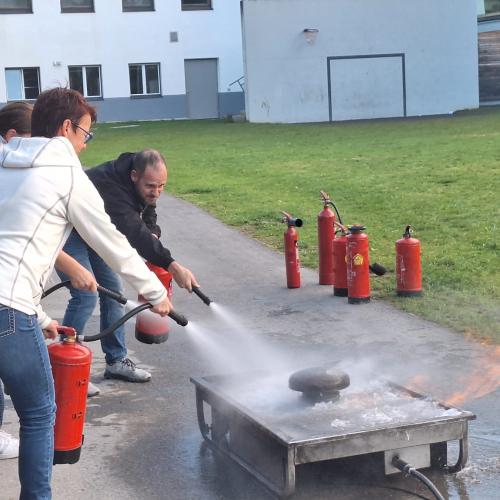 Brandschutzübung