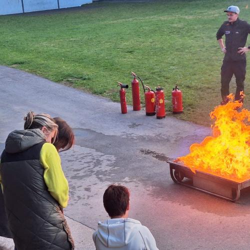 Brandschutzübung