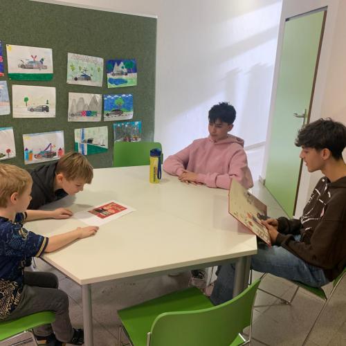 vorlesen in der MS