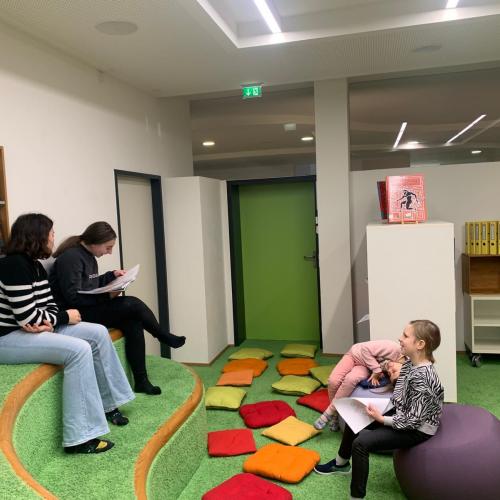 vorlesen in der MS