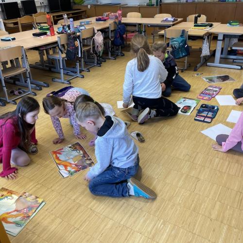 Vorlesen der 2b für die 1b