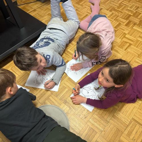 Vorlesen der 2b für die 1b