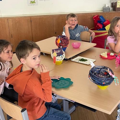 Osterjause in der 1b