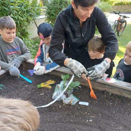 Blumenbeet 2.Klassen