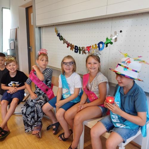 Geburtstage in der 2a