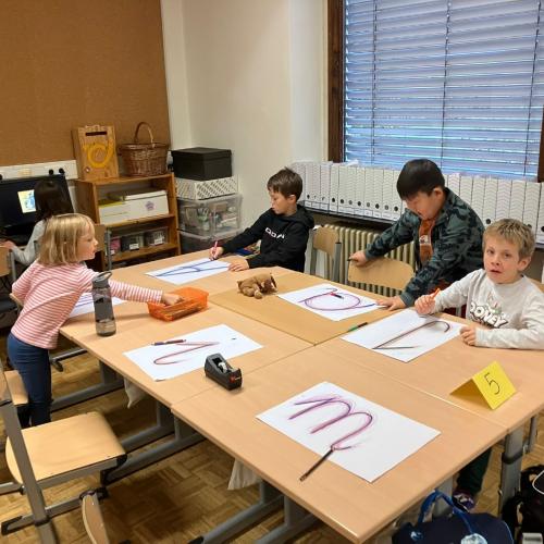 Buchstabentag in der 1 a