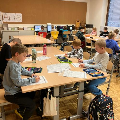 Buchstabentag in der 1 a