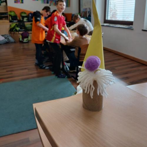 Besuch aus dem Kindergarten 4c