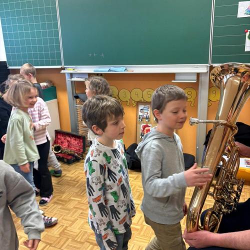 Instrumente vorstellen in der 1a