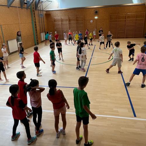 Völkerballturnier 1. und 2. Klassen