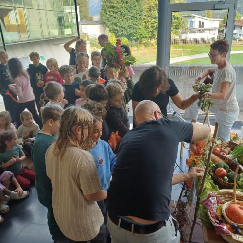 Erntedank und gesunde Jause