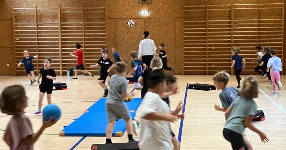 Hopsi Hopper war in der 1a Klasse