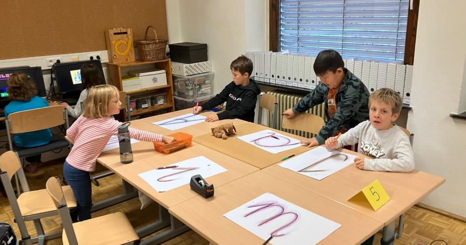 Buchstabentag in der 1 a