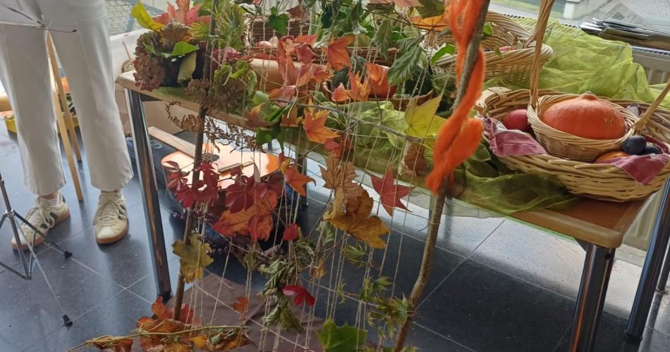 Erntedank und gesunde Jause